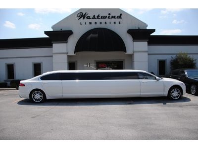 Limo, limousine, jaguar, xf, low miles, excellent condition, stretch, rare, mega