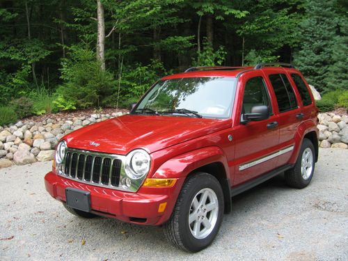 2006 jeep liberty limited 4x4 sport utility 4-door 3.7l