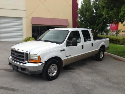 2001 ford f-250 super duty lariat crew cab pickup 4-door 7.3l