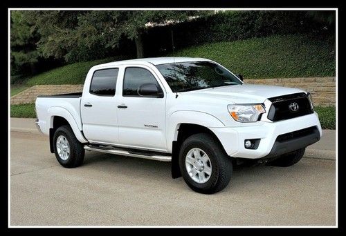 2013 toyota tacoma sr5, 4.0l v6, 4wd, double cab, factory warranty, finance