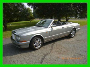 2001 bentley azure turbo 6.8l v8 16v automatic rwd convertible premium