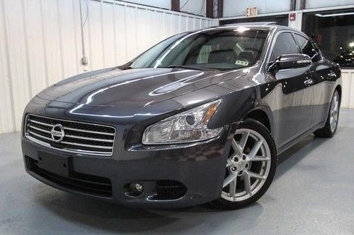 2009 nissan maxima 3.5 sv sport roof nav heated leather seats warranty we financ