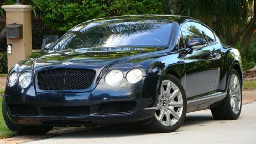 2006 bentley continental gt ultra luxury premium sport coupe no reserve set