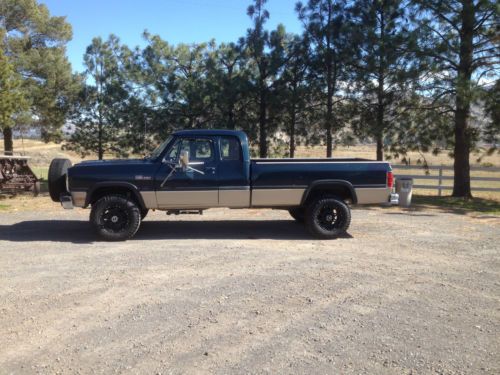 1992 dodge ram d250 4x4 club cab 5-speed