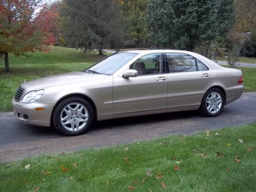 2003 mercedes-benz s430 base sedan 4-door 4.3l