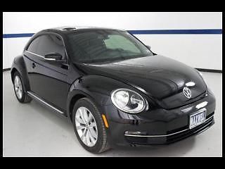 13 volkswagen beetle coupe sunroof, 1 owner diesel with great fuel economy!