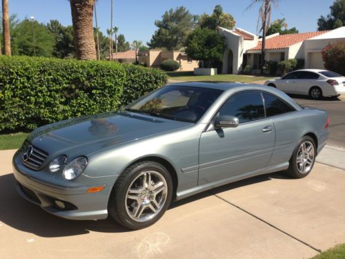 2004 mercedes-benz cl500 2-door coupe 5.0l