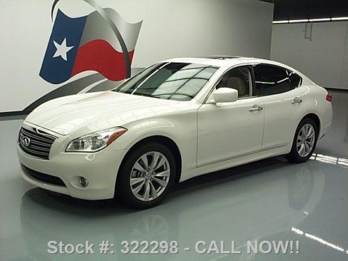 2011 infiniti m37 premium sunroof nav vent seats 39k mi texas direct auto