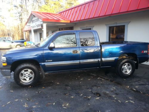 2001 chevrolet silverado 1500 ext cab z71 package 5.3l v8