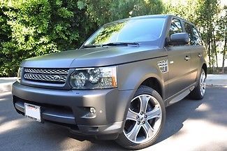 2011 land rover range rover sport super charged, matt back wrap, super clean