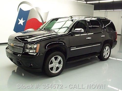 2013 chevy tahoe ltz 4x4 sunroof nav dvd rear cam 8k mi texas direct auto