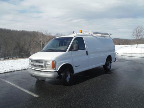 1999 chevrolet express 2500 cargovan one owner clean carfax runs good no reserve