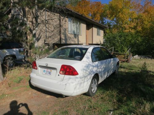 Honda civic gx (cng) 2002 damaged body - honda rebuilt transmission