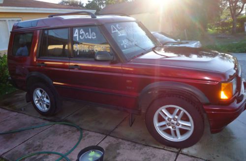 2002 land rover discovery series ii se sport utility 4-door 4.0l