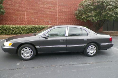 1999 lincoln continental leather seats absolutely no reserve