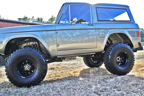 1977 ford bronco, frame off restored 77 bronco, restored and built strong