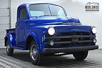 1953 dodge pick up truck frame off restoration show quality rare &#034;low bed&#034;