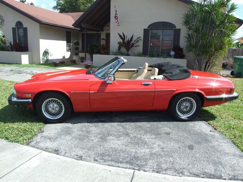 1991 jaguar xjs classic collection convertible 2-door 5.3l cheap no reserve