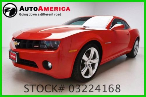 We finance! 8533 miles 2013 chevrolet camaro lt  3.6l v6 24v onstar