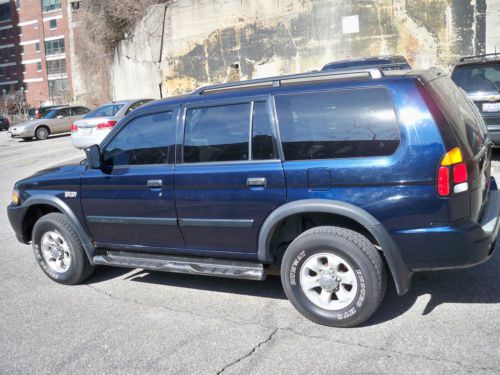 2002 mitsubishi montero sport es sport utility 4-door 3.0l