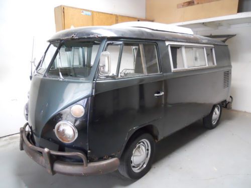 1967 vw splity walkthru rivera windows and pop top