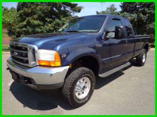 2001 ford f-250 xlt ext cab v-8 auto 1 owner clean carfax runs new no reserve