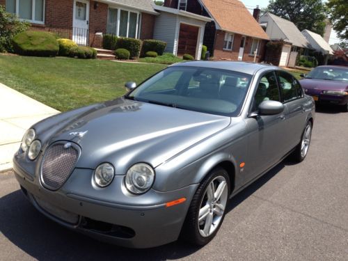 2006 jaguar stype r sedan supercharged 4.2 low mileage navigation