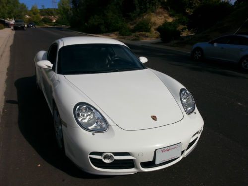 2006 white  porsche cayman s ***excellent condition, garaged, weekend car***