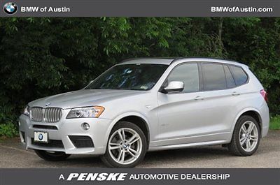 Bmw x3 xdrive35i-bmw courtesy car currently in-service 4 dr automatic gasoline 3