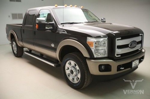 2013 king ranch crew 4x4 fx4 navigation sunroof leather heated 20s aluminum