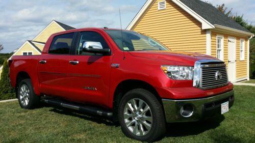 2012 toyota tundra plantinum 7,300 miles