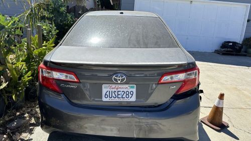 2012 toyota camry base