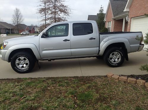 Silver,  4x4 trd off-road package,  4 door, xm satellite radio, back up camera