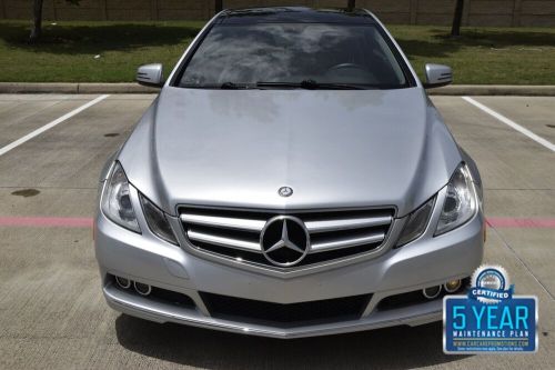 2011 e-class e 350 coupe 43k miles pano roof bk/cam new trade