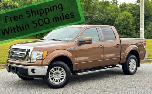 2012 ford f-150 no reserve low miles 4x4 5.0l v8 lariat 1 owner