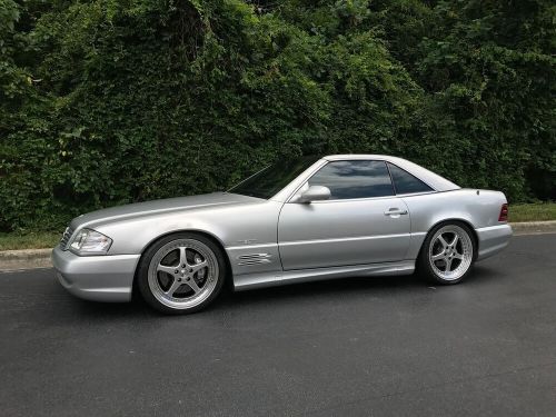 2002 mercedes-benz sl-class sl 500 silver arrow edition 2dr convertible