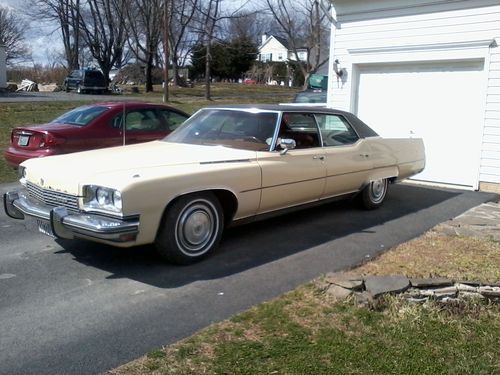 1973 4 door, 107k miles, 455, dual exhaust, cold ac, no reserve!!!