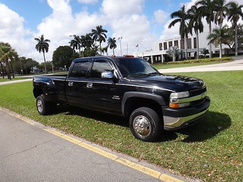 2001 chevrolet silverado ls 3500  diesel crew cab  dually make offer