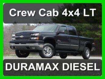 2005 chevrolet silverado 2500hd 4x4 6.6l dmax diesel 4 door - lt leather - bose