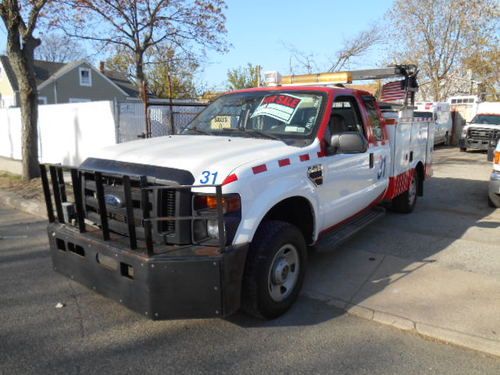 2008 ford f250 ext-cab 4x4 utilty,service mechanics truck