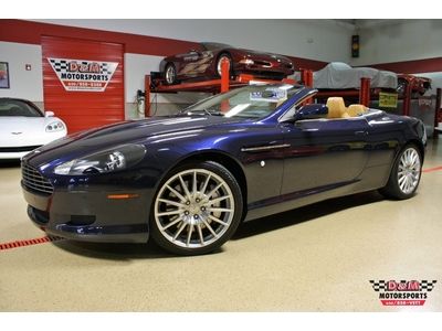 2008 aston martin db9 volante midnight blue 17,772 miles 19" wheels serviced