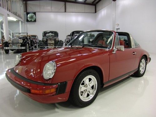 1974 porsche 911 targa only 69,933 original miles optional 5-speed transmission