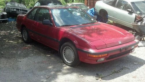 1989 honda prelude fire engine red mechanic special