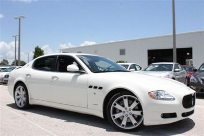 2009 maserati quattroporte s 1-owner super clean call greg 727-698-5544 cell