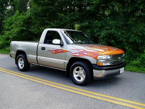 2002 chevrolet 1500 ls .. 1 owner .. 6k actual miles .. never seen rain ..