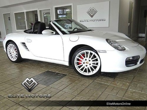 2008 porsche boxster s 6~speed design edition navigation