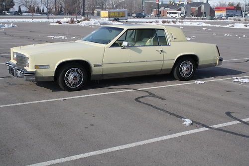 1982 cadillac eldorado base coupe 2-door 4.1l