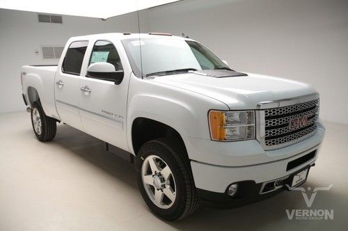 2013 denali crew 4x4 navigation sunroof leather heated 20s aluminum diesel