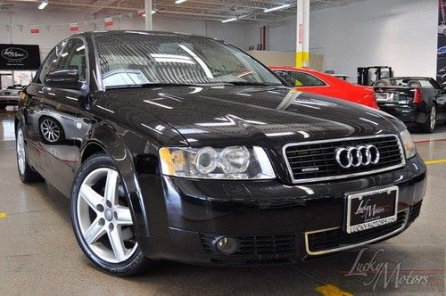 2004 audi a4 1.8t quattro, heated leather, bose, sunroof