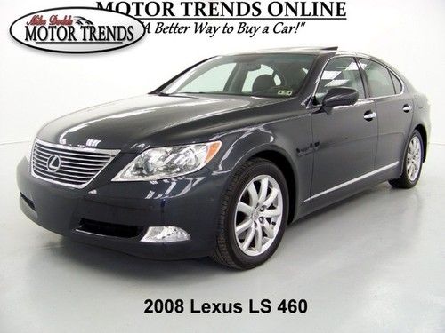 2008 navigation rearcam sunroof bluetooth htd ac seats lexus ls460 47k houston